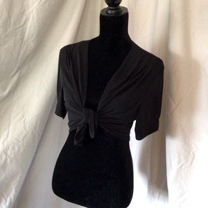 Mirage black shrug perfect for evening dress